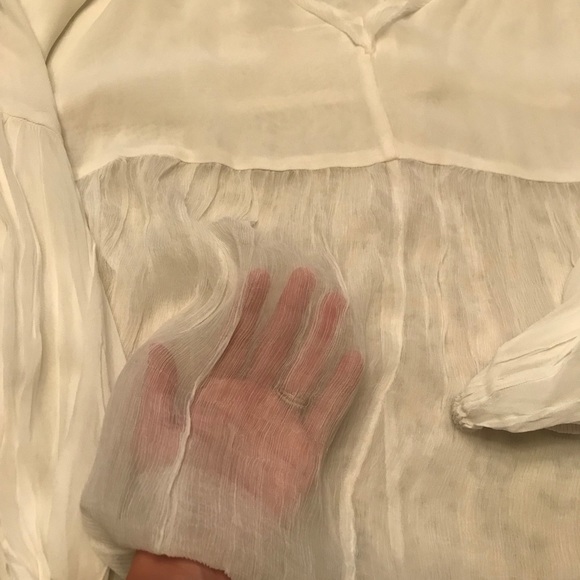 Anthropologie Sheer Top - Picture 2 of 3